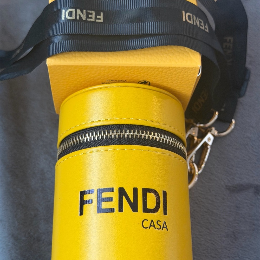 🚨SOLD🚨 Casa Yellow Pouch with Strap